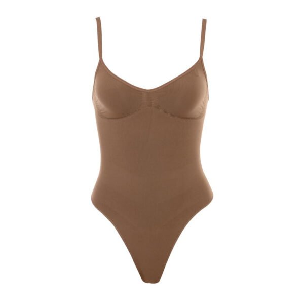Shapewear Tummy Control Bodysuit Thong or Brief: Sculpting Shaper Tank Top Bodysuits & Snatched Waist Body Suit