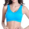 61eQOfpESxL Women's Comfort Workout Sports Bra Low-Impact Activity Sleep Bras