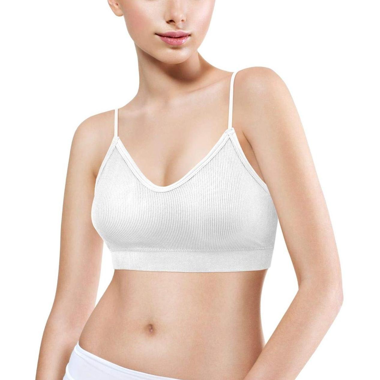 61wpl99XJ9L Bralettes for Women Padded, Sports Bras for Women