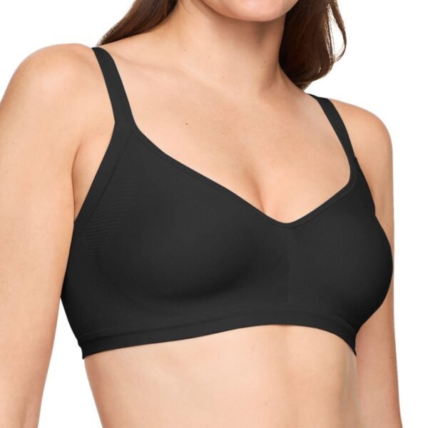 Women's Blissful Benefits Underarm-Smoothing with Seamless Stretch Wireless Lightly Lined Comfort Bra