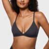 714CPWIKv2L Women's Inbarely Triangle Bralette Plunge Unlined Seamless Bra No Underwire Sexy Comfortable Everyday