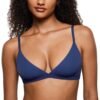71CLJk1tBQL Women's Inbarely Triangle Bralette Plunge Unlined Seamless Bra No Underwire Sexy Comfortable Everyday