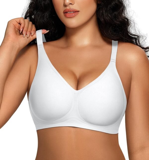 71y2MUVojQL Women Comfortable Push Up Bras Wireless Seamless Full Coverage Bralette Buttery Soft Everyday Tshirt Bra Convertible Bra