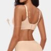 81BNrfDIJdL Womens Seamless Bras No Underwire Supportive Wireless Push Up Full Coverage Bralette Comfort Scalloped T-Shirt Bra