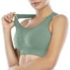 81IdaT5hLrL Heathyoga High Impact Sports Bras for Women High Support Padded Sports Bra