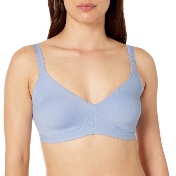 81QJ5wP2xXL Women's Easy Does Underarm-smoothing With Seamless Stretch Wireless Lightly Lined Comfort Bra