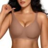 81WRQY4zfEL Women Comfortable Push Up Bras Wireless Seamless Full Coverage Bralette Buttery Soft Everyday Tshirt Bra Convertible Bra