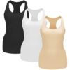 Women Tummy Control Shapewear Tank Tops - Seamless Compression Racerback Vest Body shaper Tank Top