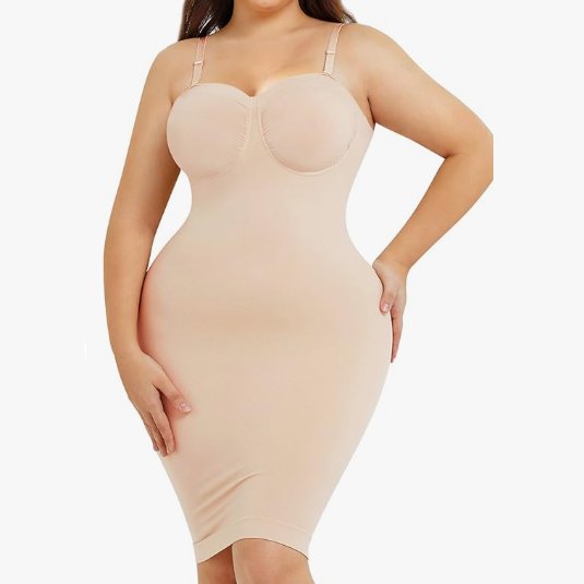 微信图片_20250812143507_97 Nebility Womens' Slips Under Dresses Strapless Tummy Control Body Shaper
